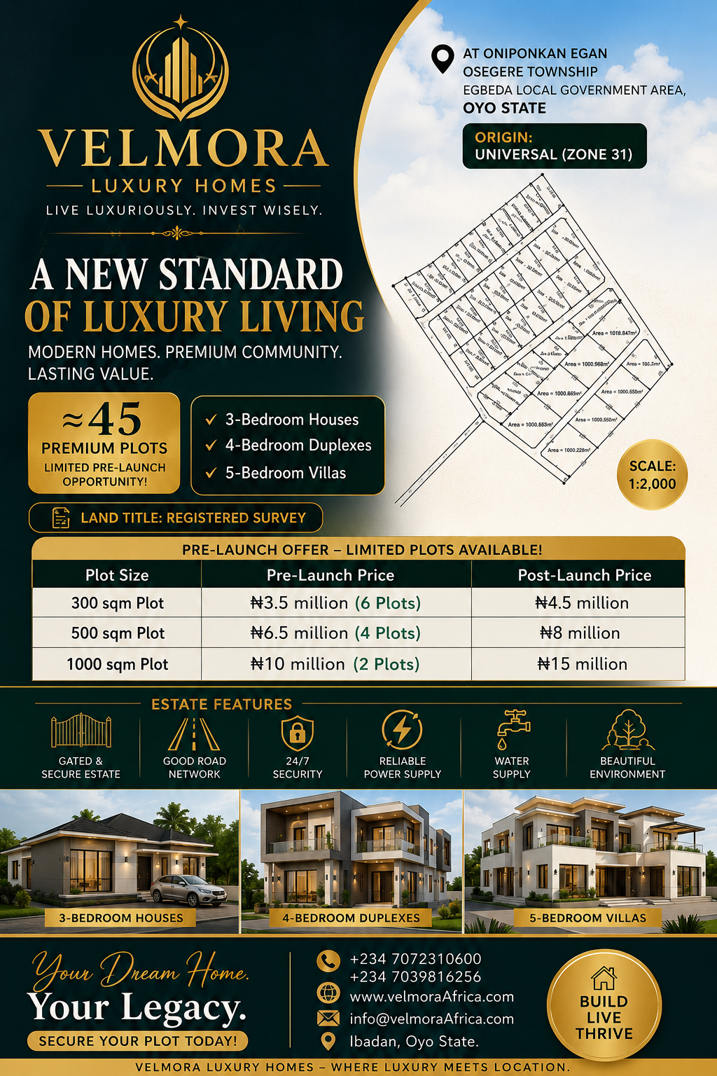 Velmora Luxury Homes Ibadan